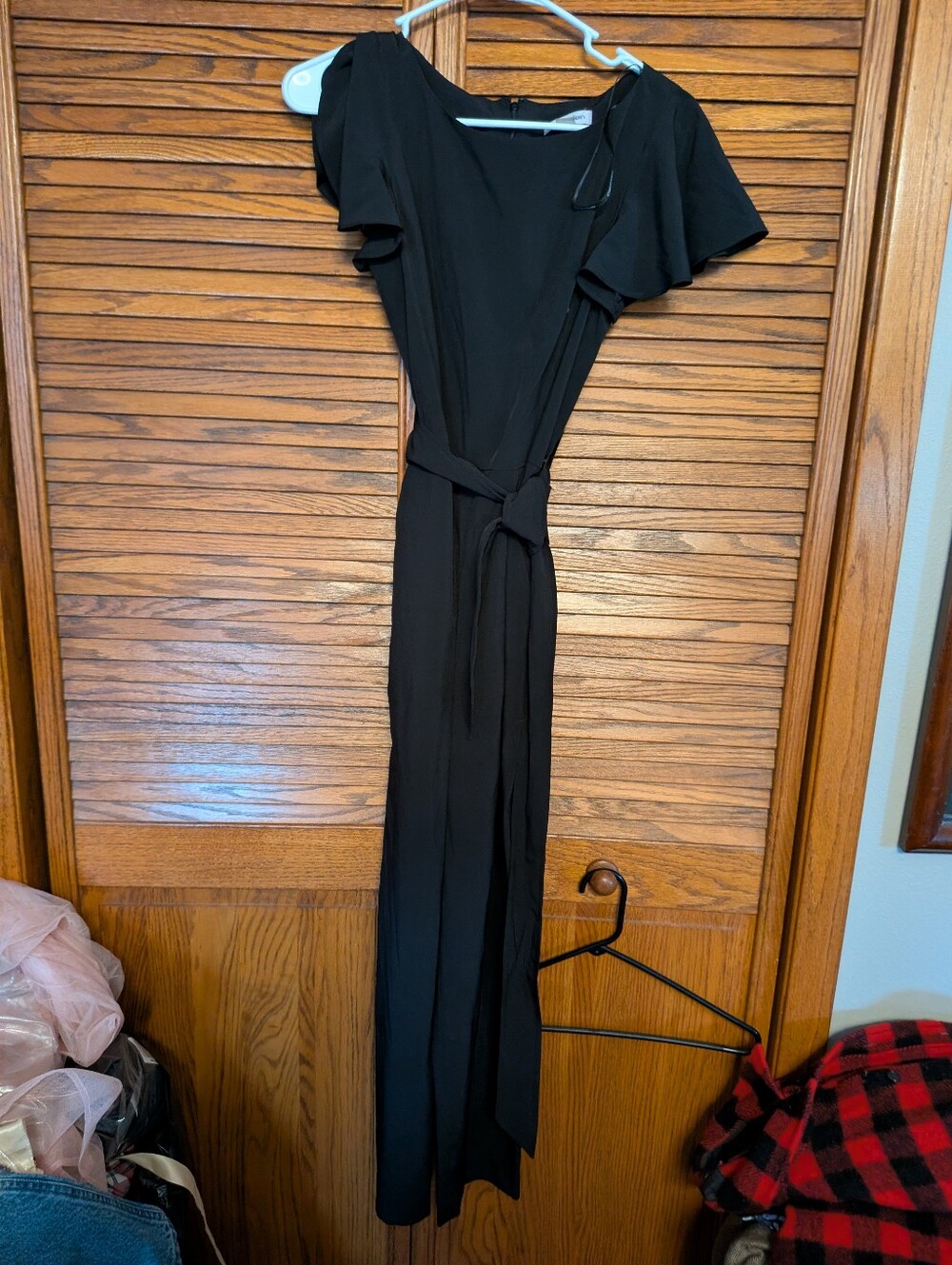 Calvin Klein Women's Black Jumpsuit Size 4